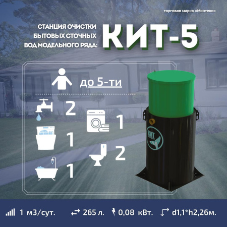 Септик КИТ 5П 700