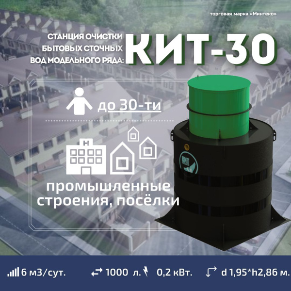 Септик КИТ 30С 900